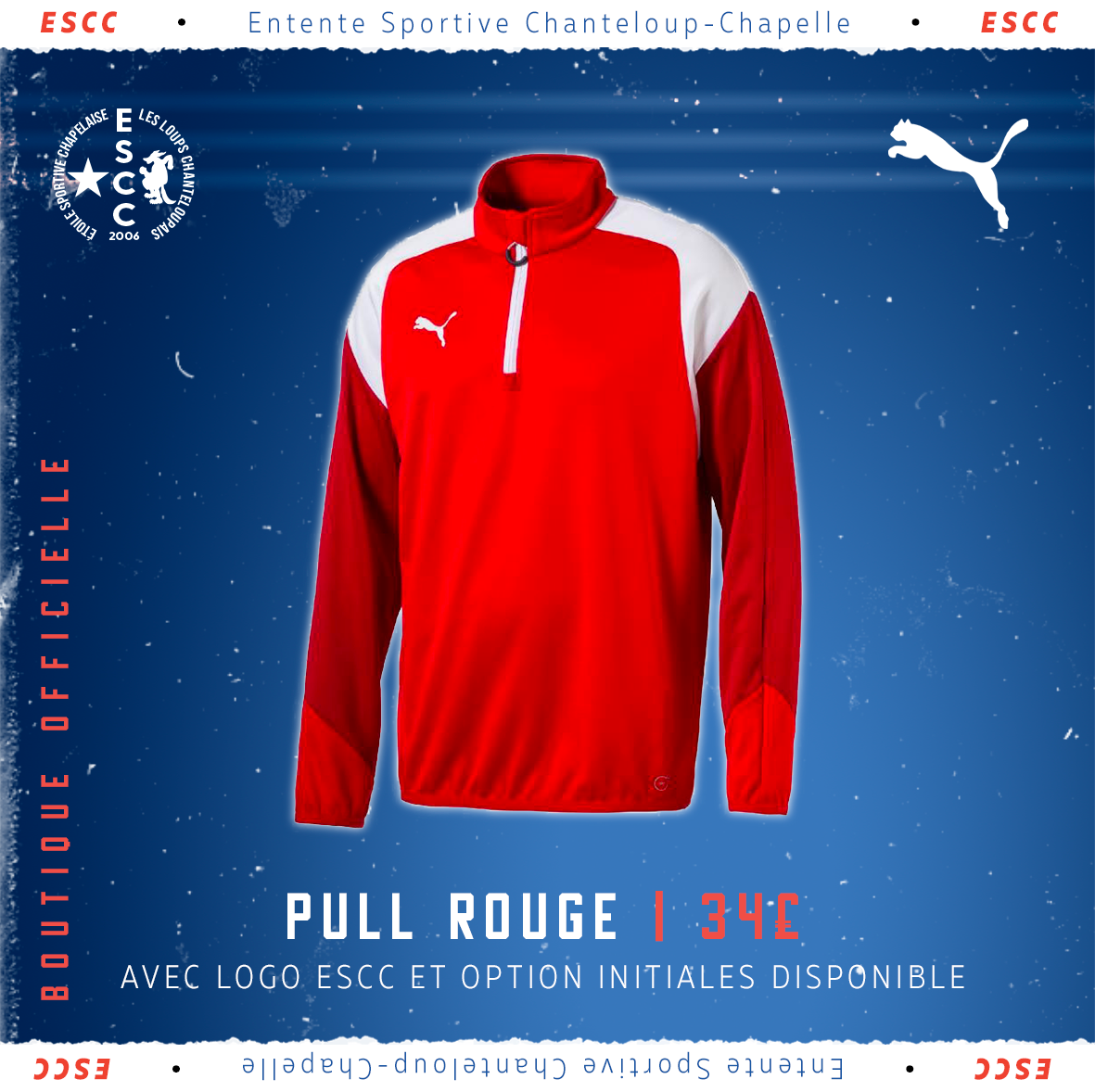 Pull shop puma rouge